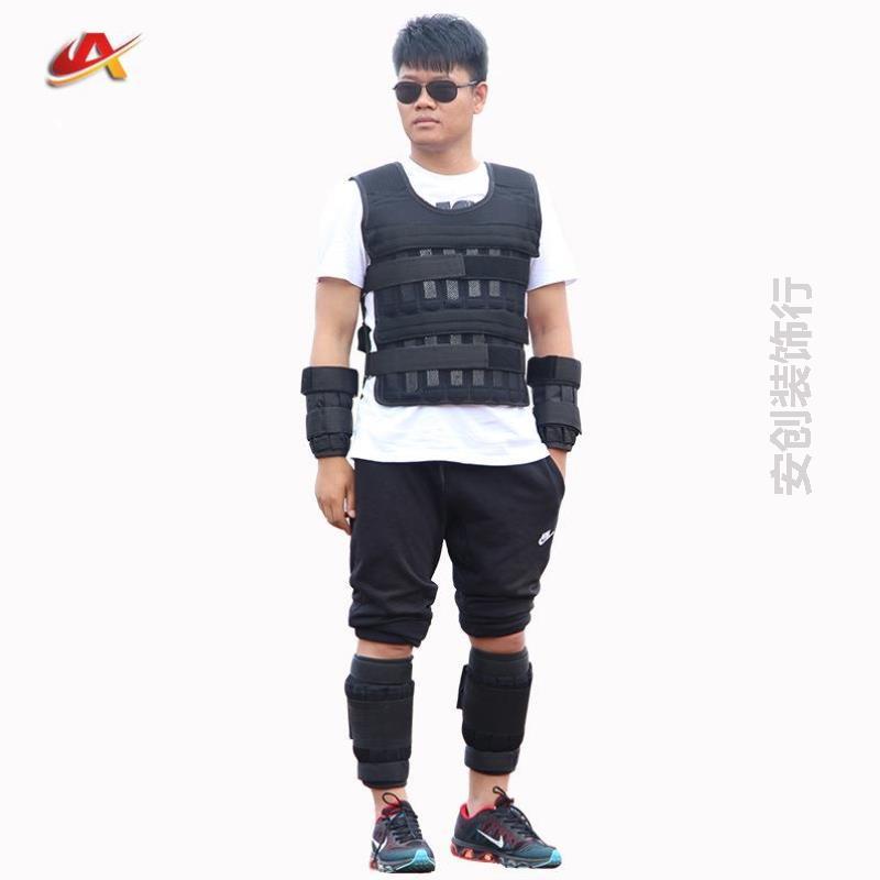 负重背心女成人运动学生装备跑步全套增肌训练绑手沙衣沙袋儿童健