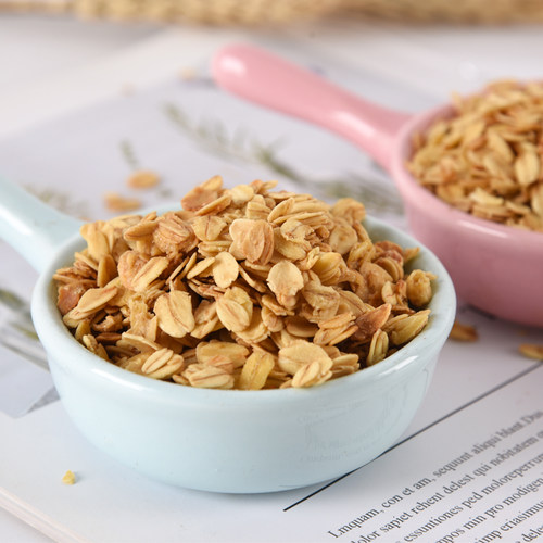 有间谷坊烘焙燕麦片低温纯烤原料健身冲泡早餐即食代餐燕麦脆500g
