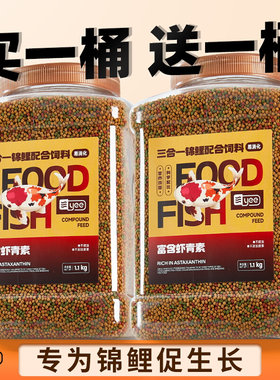 观赏鱼小型鱼苗颗粒专用鱼食
