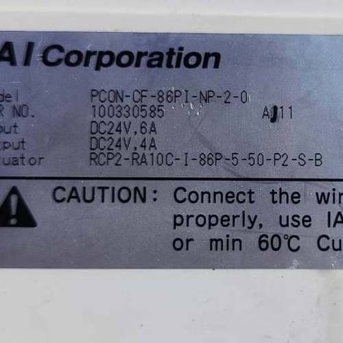 IAI电缸控制器PCON-CF-86PI-NP-2-0二手拆机