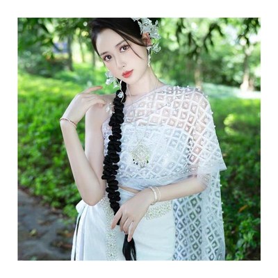 傣族服装女网红同款傣族短袖套装云南泼水节服饰夏Y季新西双版纳