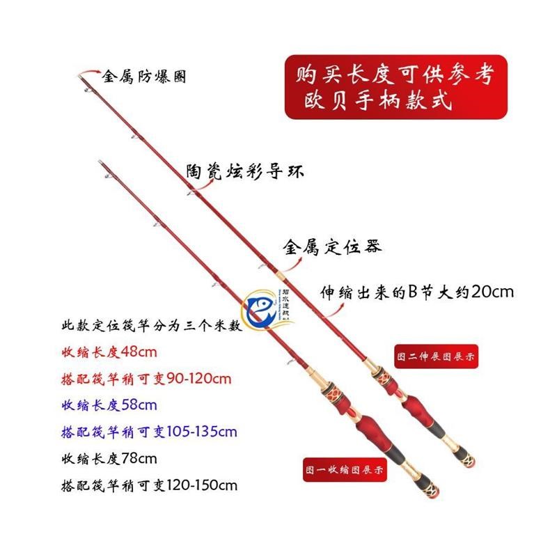 筏竿手握把碳素钓鱼竿p筏钓竿手柄特价鱼竿插接竿单竿筏钓竿竿稍