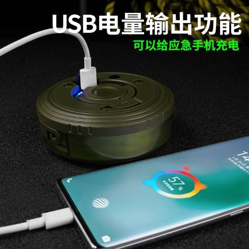 多功能露营灯氛围灯卷尺灯串适用营地户外氛围感拉满伸缩YLED串灯