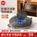 kimscook可拆卸导热盘解冻盘家用燃气灶煤气灶防烧黑锅导热板隔热