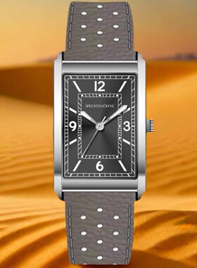 2025新款石英表进口机芯VH31扫秒经典高档复古长方形男女中性腕表