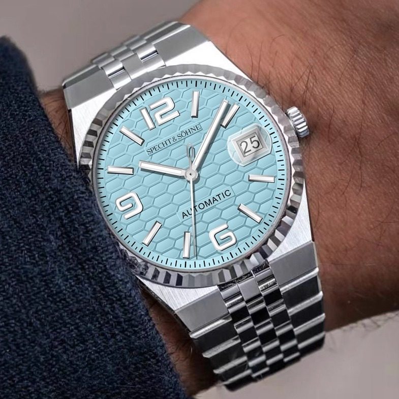 2025欧美时尚商务男士手表自动机械夜光狗牙圈陆使型名牌男腕表,手表,国产腕表,淘宝优惠券,粉丝福利购,淘宝优惠卷