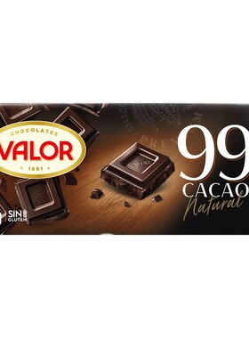 旺购上品 西班牙原装进口VALOR黑巧克力PURO 70% 82% 92% 99%