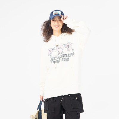 AIMEEWQ新款小怪兽宽松纯棉卫衣