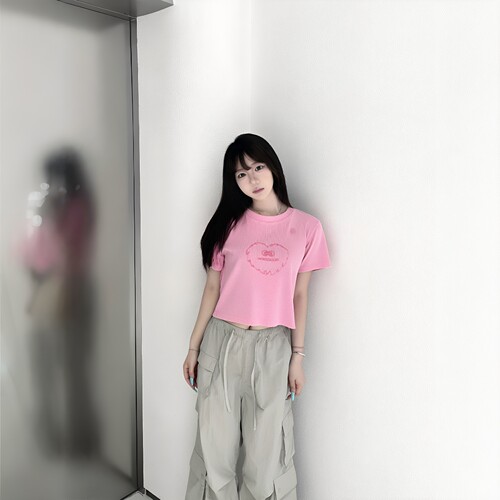 AIMEEWQ小怪兽短袖T恤