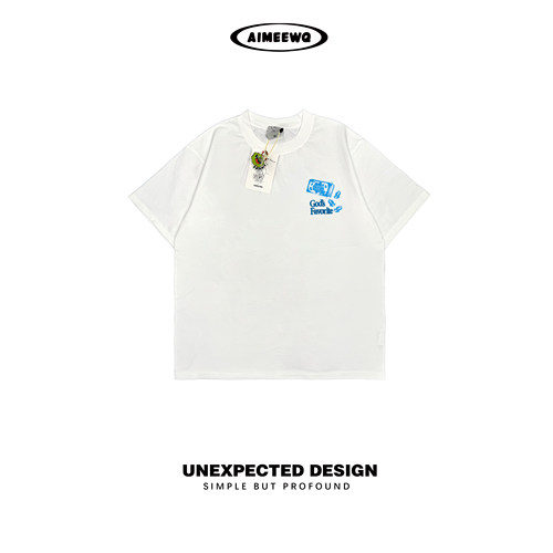 AIMEEWQ25新款小怪兽短袖T恤