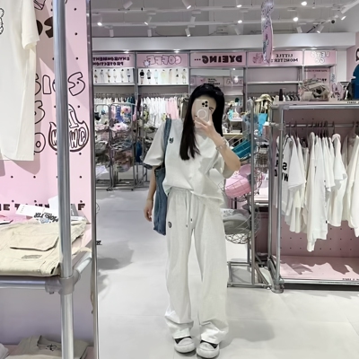 小怪兽春秋休闲DIY长裤