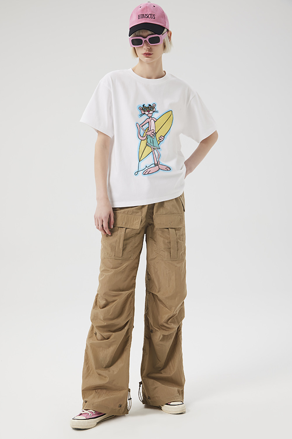 AIMEEWQ   新款小怪兽夏季薄款速干爆款工装休闲裤s3960