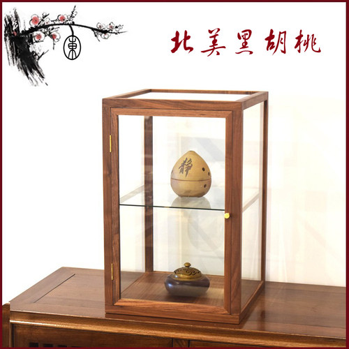 萃木集展示柜高透钢化玻璃