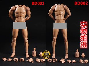 COOMODEL 1/6 兵人 标准体型 窄肩2.0素体BD001/高素体BD002 现货