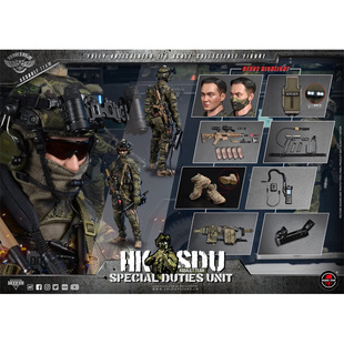 已定完 SoldierStory 1/6 中国香港特别任务连突击步枪手 SS143