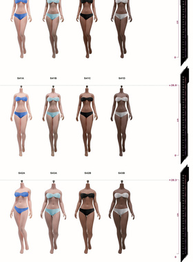 现货TBLeague PLLB2020-S42 S43 1/6兵人 欧美连脚钢骨包胶女素体