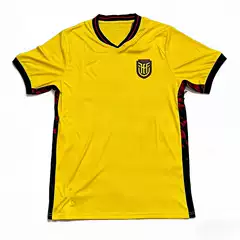 2026 Ecuador football jersey home and away game jersey men's fan version short sleeved high-quality sports jersey