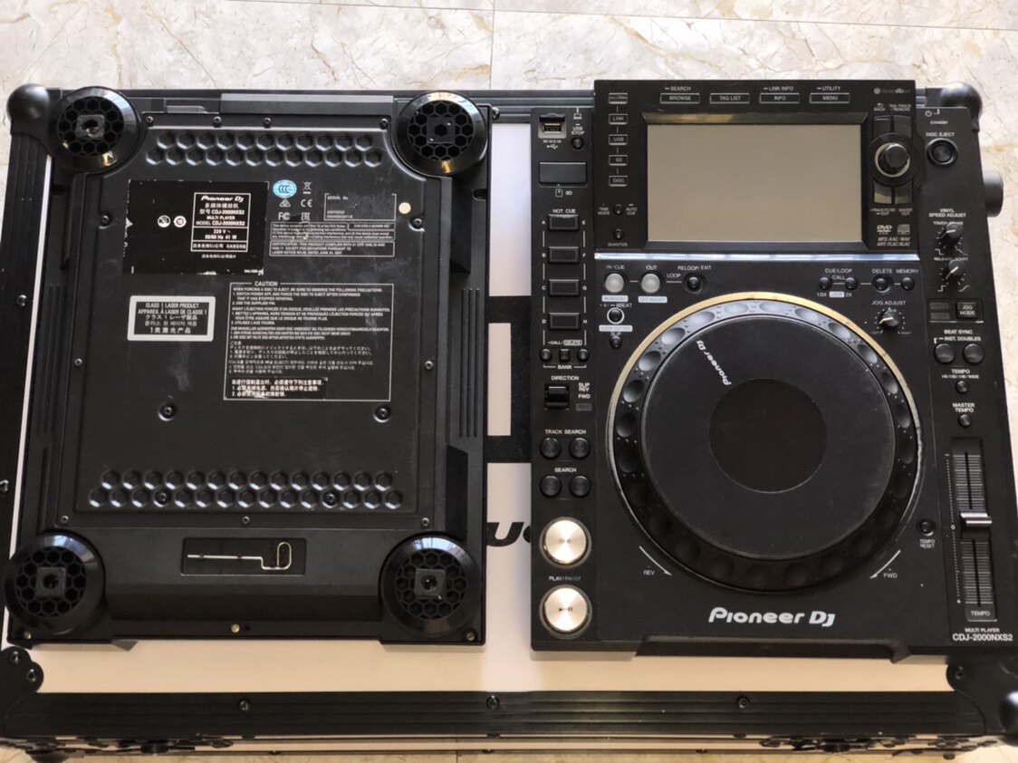 先锋2000nexus2 三代 打碟机 大波纹 触屏 酒吧dj设备 原装正常用