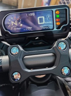 适用本田CB500F/X CBR500R改装屏幕仪表防摔盖显示屏保护盖装饰盖