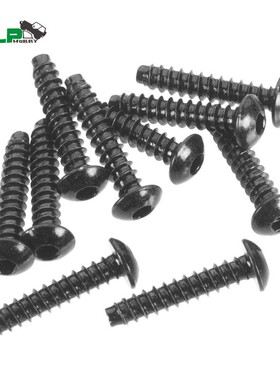 AXIAL 原厂M3*15粗扣螺丝 AXA0437 SCX10 幽灵 yeti 雪人自攻螺丝