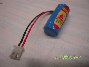原装 力兴 ER14335M 2/3AA 3.6V 功率型 带插头 PLC锂电池