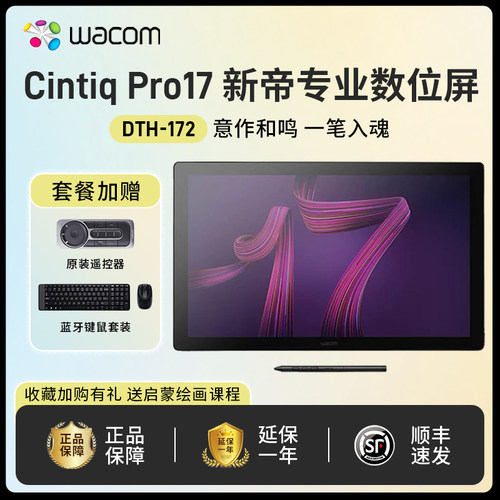 手绘专业WACOMdth172新帝pro