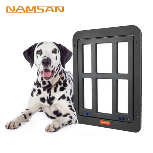 NAMSAN宠物用品新品纱窗门狗狗猫咪通用门洞防蚊宠物格子猫狗门