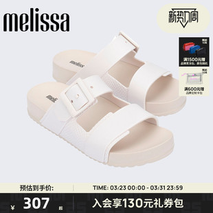 外穿小可双根带勃肯凉拖鞋 COZY女夏季 35832 新款 Melissa梅丽莎春季