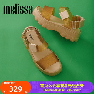 33888 Melissa梅丽莎2023款 女士时尚 齿轮厚底凉鞋 果冻鞋
