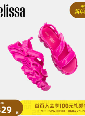 Melissa梅丽莎款Collina Strada合作款厚底女士凉鞋33784