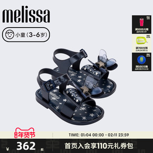 Melissa梅丽莎儿童小童鞋休闲外穿露趾透气凉鞋35723