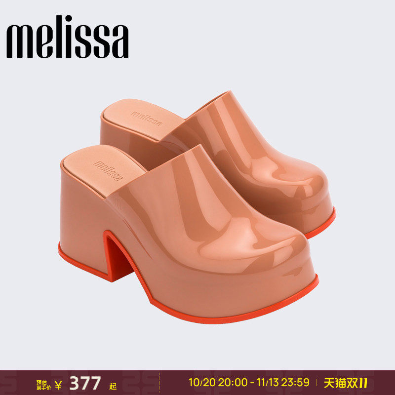 Melissa梅丽莎高跟拖鞋