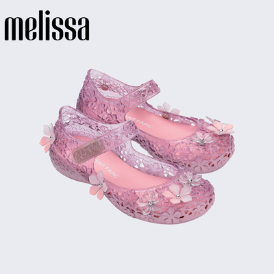 Melissa/梅丽莎 x SUSAN FANG联名新款女夏季仙女花卉芭蕾鞋37880