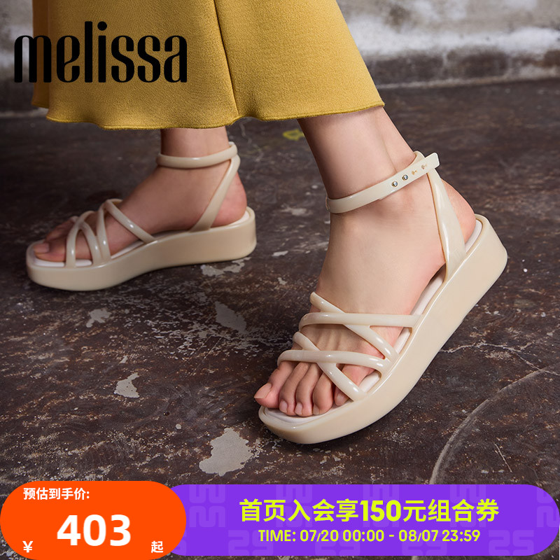 时尚休闲厚底凉鞋Melissa