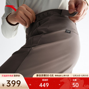 商务休闲运动长裤 安踏大师腰型动裤 新款 冬季 152617503N 舒乐男士