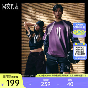 新款 男士 高克重休闲t恤 纯棉运动短袖 安踏凯里·欧文Hélà系列