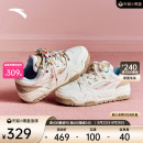 时尚 潮流百搭休闲运动鞋 厚底板鞋 新款 女2025秋季 安踏微糖面包鞋