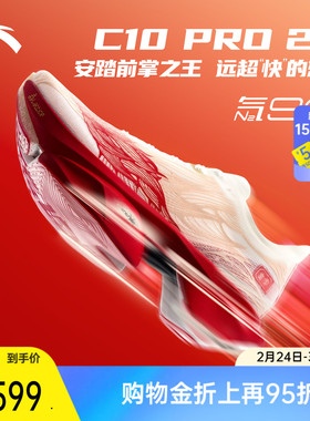 安踏×徐悲鸿奔马图联名丨天马行空系列C10 PRO 2代马拉松跑鞋男