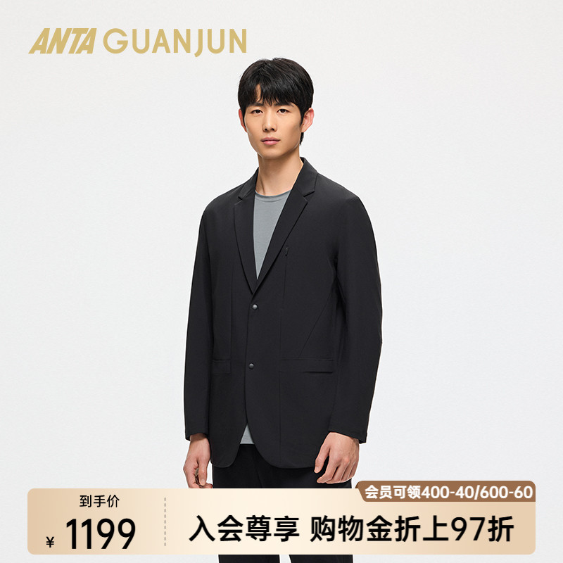安踏冠军男休闲上衣外套