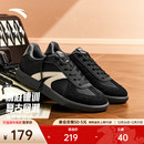 薄底德训鞋 百搭运动板鞋 男女T头鞋 情侣平底小黑鞋 冬季 安踏TT鞋