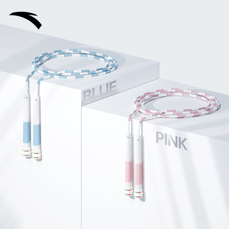 安踏竹节跳绳防打结儿童小学幼儿园初学专用pp材质轻盈吸汗防滑软,运动/瑜伽/健身/球迷用品,跳绳,淘宝优惠券,粉丝福利购,淘宝优惠卷