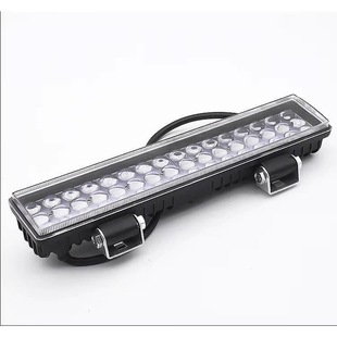 电动三轮车LED长条射灯货车改装 80v通用强光摩托车灯 超亮杠灯12V