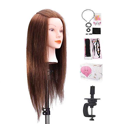 Mannequin Head, with 100% human hair Brown Real Hair 18 Inch|ruв категории награду материалов, окружающей среды/запах/Содержание, Environmental Series, другие - от Buy2taobao.com для оказания профессиональной услуги покупки агента Taobao
