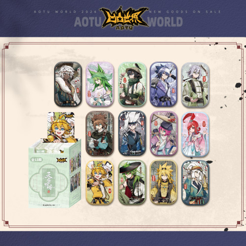 七创社凹凸世界天有四时徽章盲盒