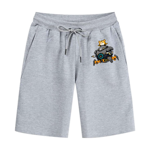 仓鼠球破坏球守望先锋哈蒙德运动休闲短裤下夏季潮流裤子游戏周边
