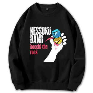 GREEN DAY联名孤独摇滚动漫周边圆领卫衣男女秋冬二次元痛衣服潮