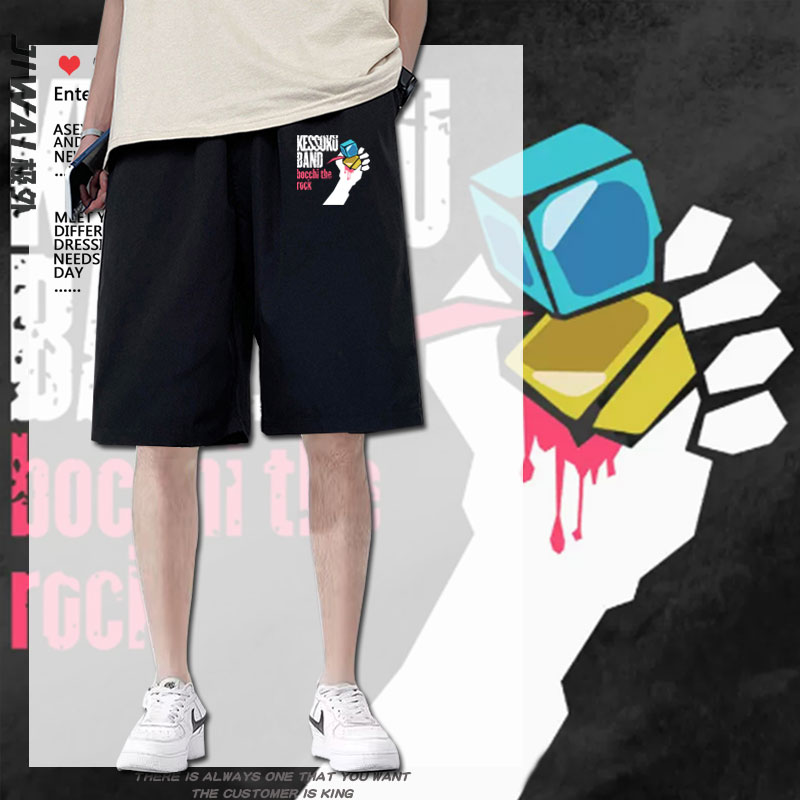 GREENDAY孤独摇滚联名短裤夏