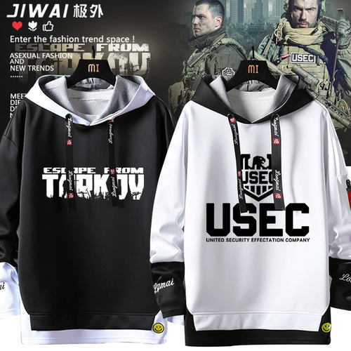 逃离塔科夫EFT游戏BEAR泰达USEC周边连帽卫衣男女秋冬上衣服