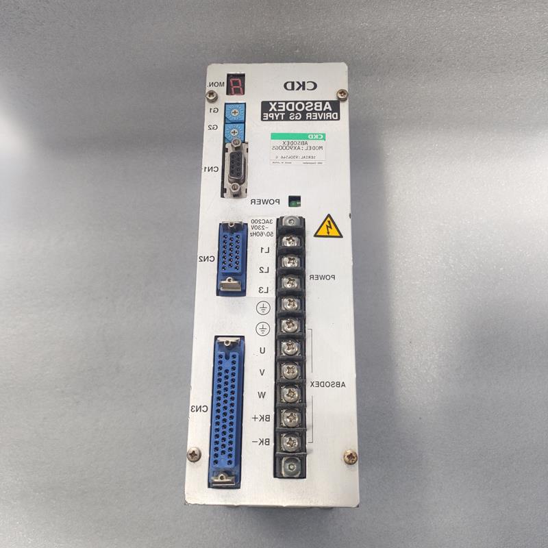 CKD ABS0DEX伺服驱动器AX9000GS拆机质量保证现货议价