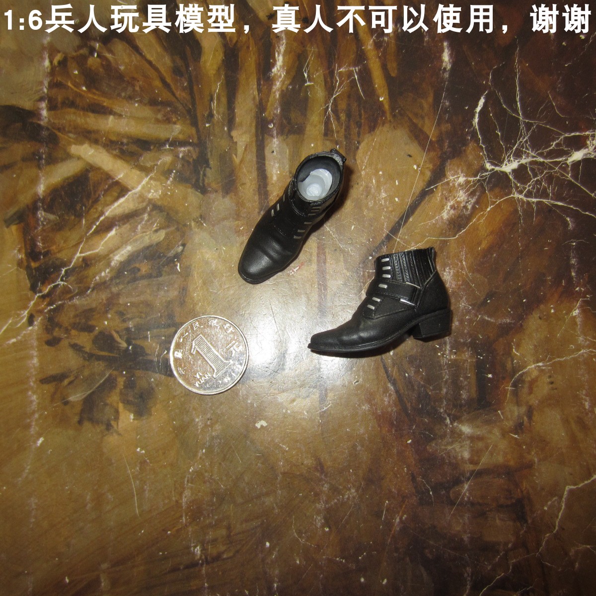 百分之三兵人 1/6 Hottoys 赛博朋克2077 基努·李维斯 短靴 E44